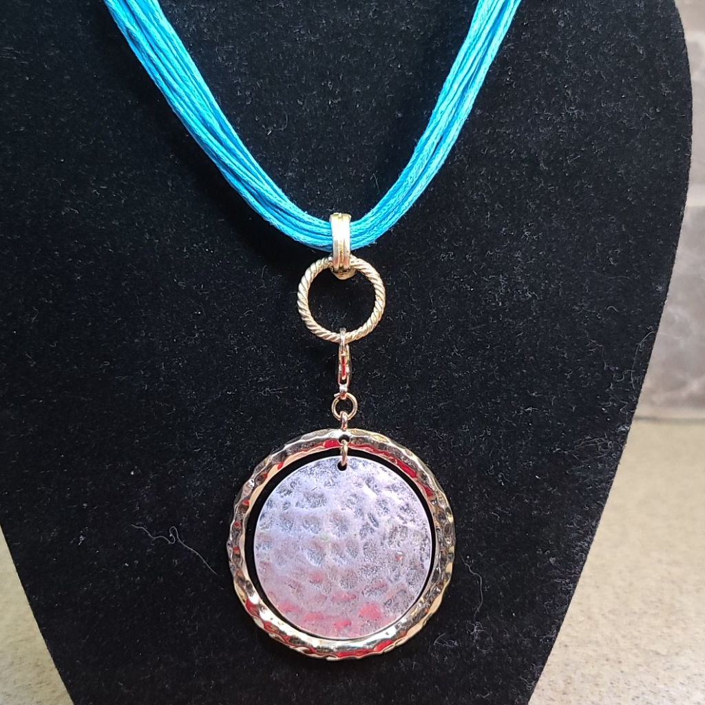Pendant Silver/Gold Tone Multiple Uses